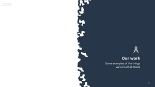 5151
Our work
Our work
Some examples of the things
we’ve built at Sheda
 