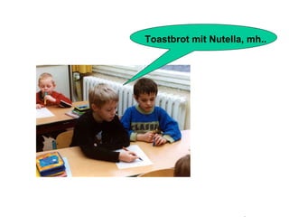 Toastbrot mit Nutella, mh..                                                