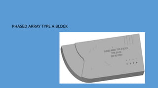 PHASED ARRAY TYPE A BLOCK
 