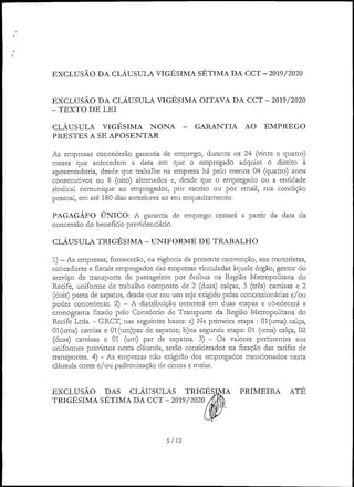 Pauta reivindicacao 2020