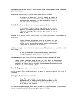 Pautas Para Escribir Ensayo