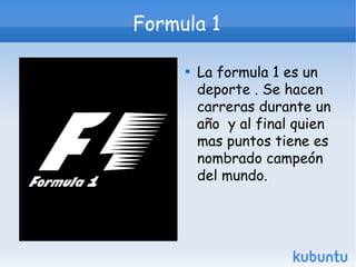 Formula 1 ,[object Object]