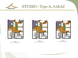 STUDIO - Type A, A1&A2  