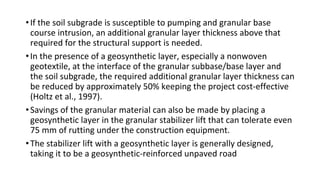 Subgrade Pumping Pavement Overlays for Geosynthetic Reinforcement. | PDF