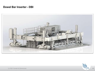 44
Dowel Bar Inserter - DBI
(c) 2021 Guntert & Zimmerman
 