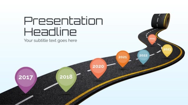 pave the way roadmap presentation template