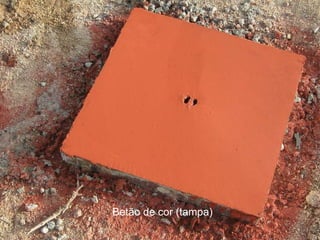 Betão de cor (tampa) 