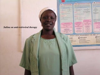 Salina on anti-retroviral therapy 
