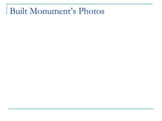 Built Monument’s Photos 
