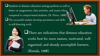 EFFECTIVE DISTANCE EDUCATION | PPTX