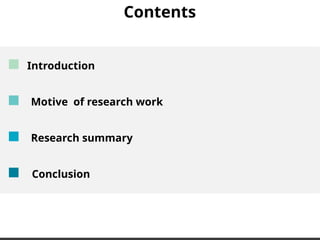 Master research and development thesis.. | PPTX