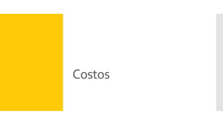 Costos
 
