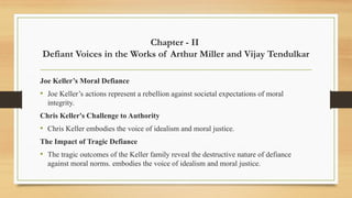 The tragic outcomes of the Keller family reveal the destructive nature ...