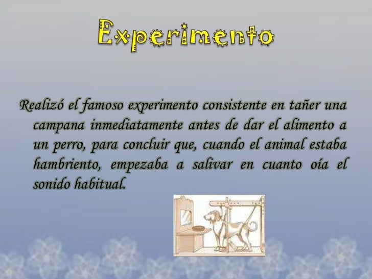 Pavlov, conductismo