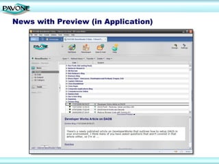 News with Preview (in Application)
 