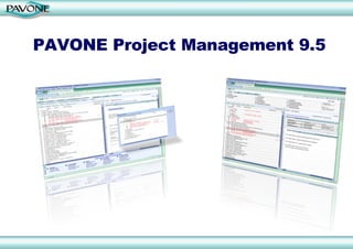 PAVONE Project Management 9.5 