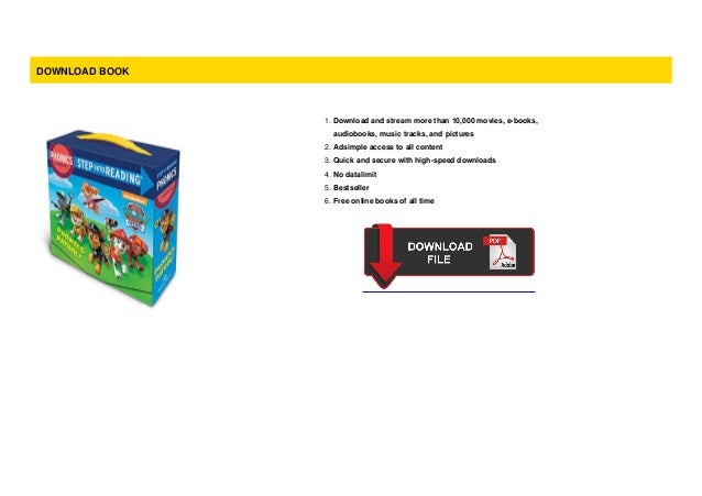 Popular Paw Patrol Phonics Box Set Step Into Reading