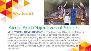 Sports Objectives sports and career | PPTX