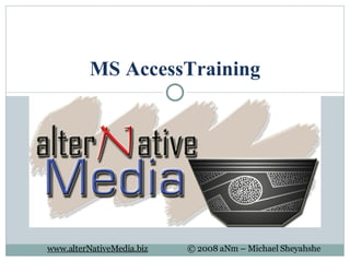 MS AccessTraining 