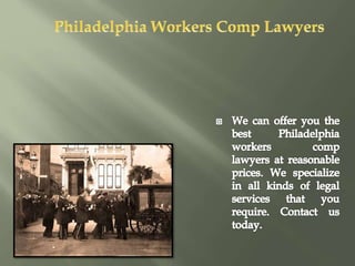 Pa workers' compensation lawyers.