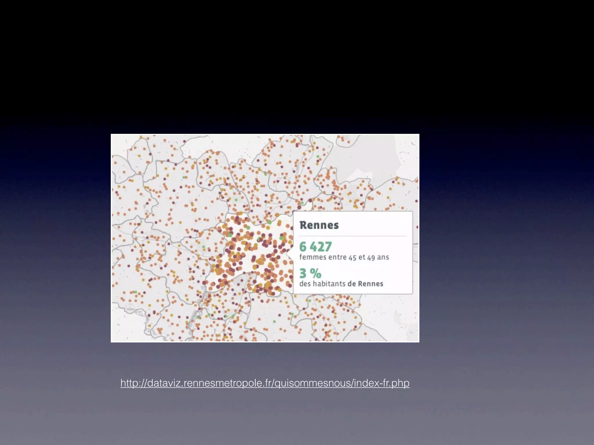 http://dataviz.rennesmetropole.fr/quisommesnous/index-fr.php
 