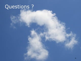 Questions ? 