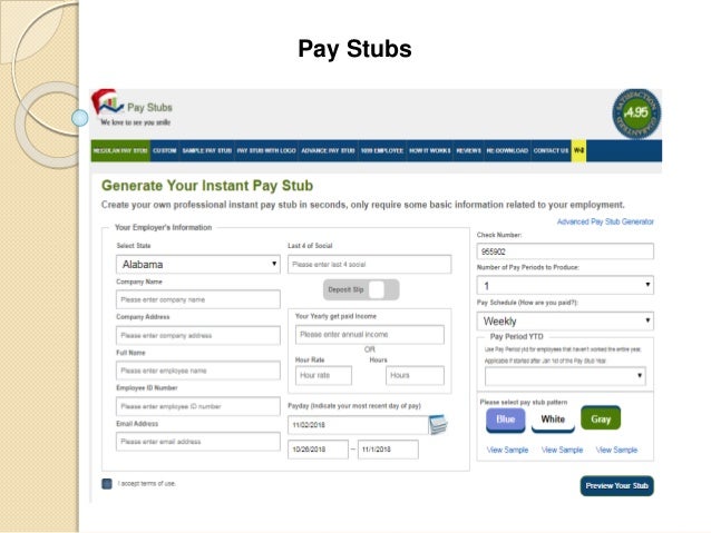 pay stubs paystubs
