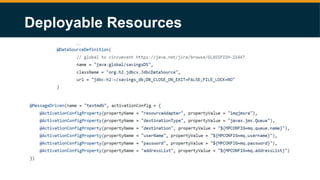 Deployable Resources
 