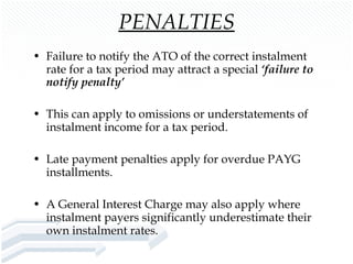 Payg Rates Pay As You Go (Payg) Final | PPT