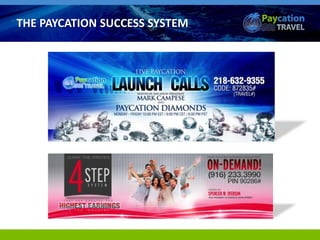 THE PAYCATION SUCCESS SYSTEM
 