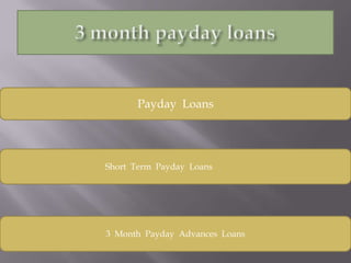 3 month payday loans Payday  Loans Short  Term  Payday  Loans	 3  Month  Payday  Advances  Loans 