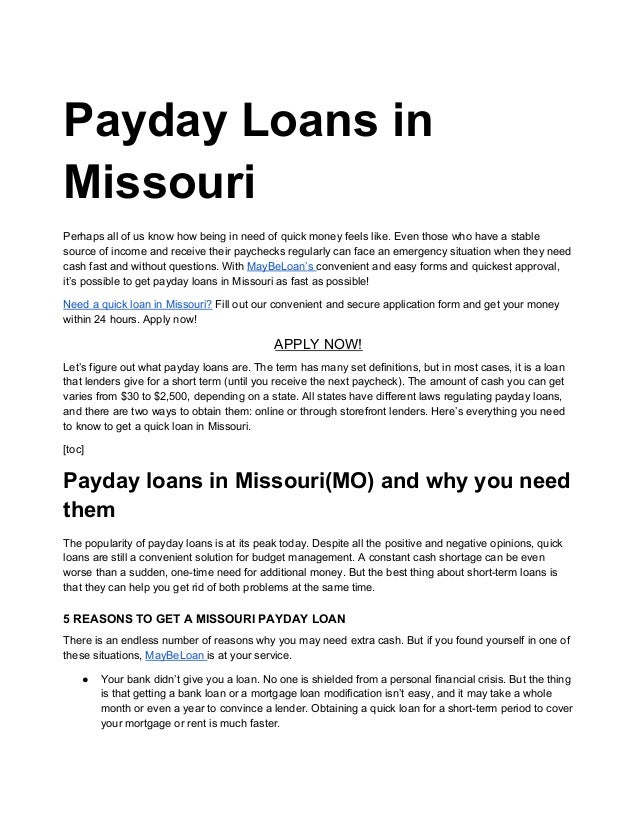 payday advance financial products along with unemployment