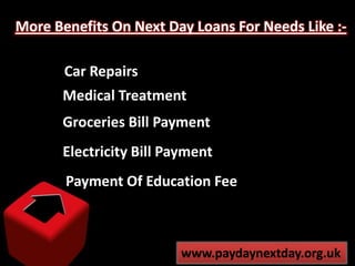 Payday Next Day – Unsecured, No Credit Check, Payday Loans No Faxing