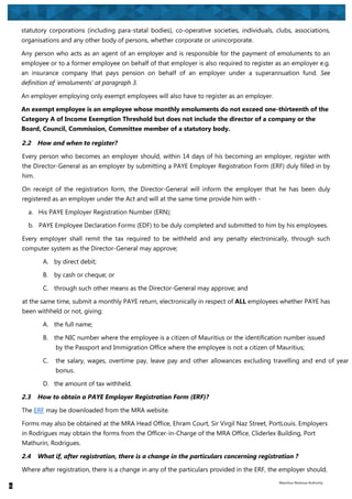 Operatives Wages Register Paye guide | PDF