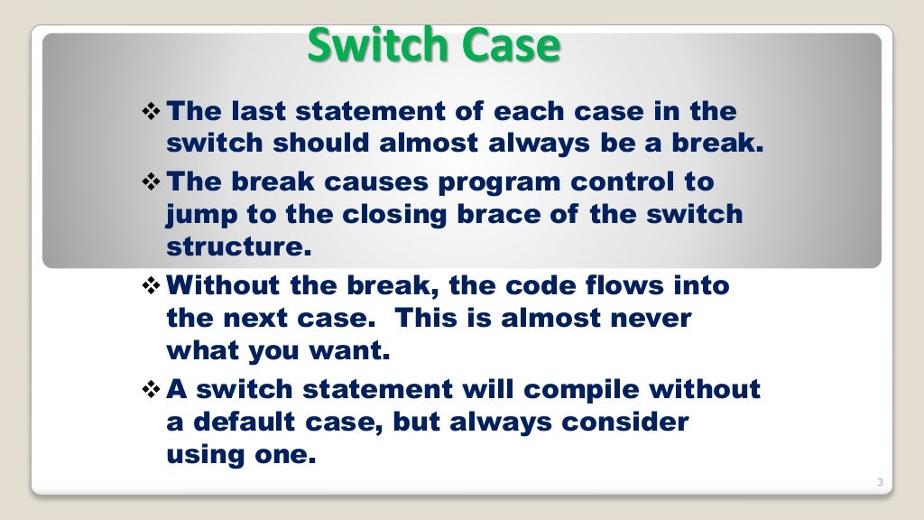 Switch Case in C Programming image.