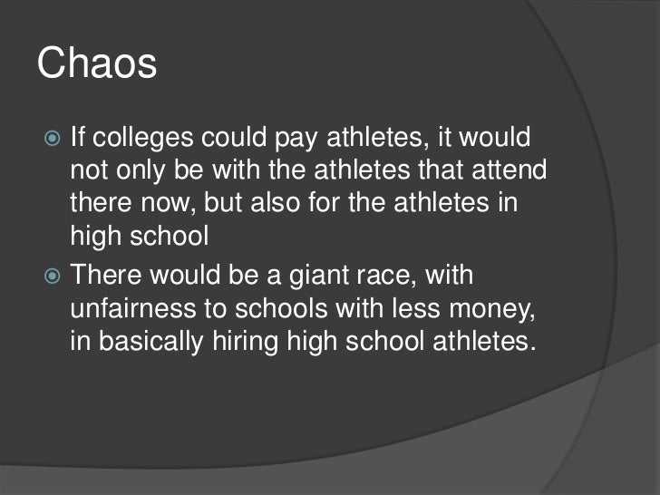 essays paying college athletes mistyhamel pay for college essays