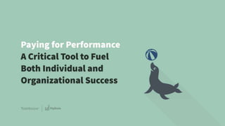 bamboohr.com payscale.com
Paying for Performance: A Critical Tool to Fuel Both Individual and Organizational Success
Victo...