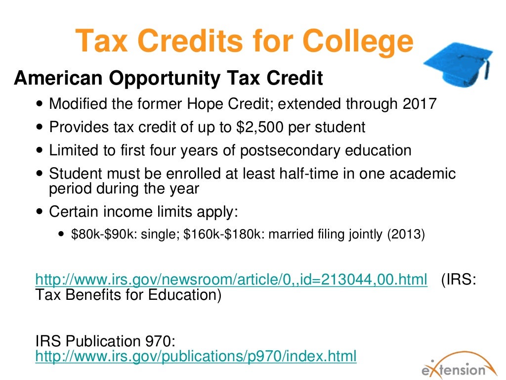 Paying for PostSecondary Education Expenses