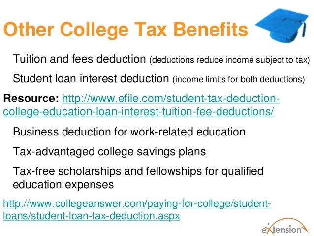 post secondary education tax deduction