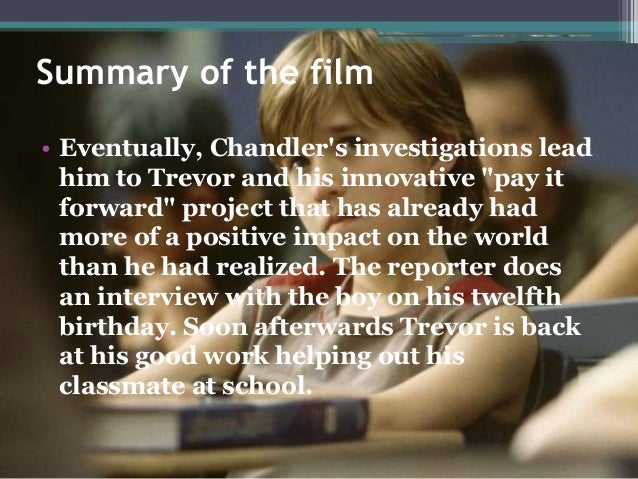 ✍️ Custom Writing Service | Sale Now On: % Off | FREE Quality Check! essay on the movie pay it forward