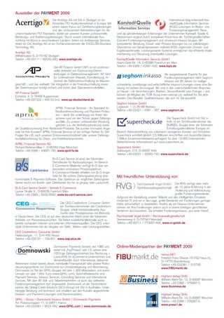 Payment Kongress - Mainz 2009