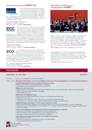 Payment Kongress - Mainz 2009