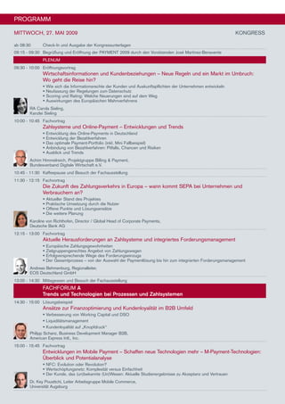 Payment Kongress - Mainz 2009