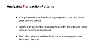 Payment Analytics Guide: How to Track & Analyze Transactions | PDF