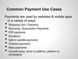 Payment api basics | PDF