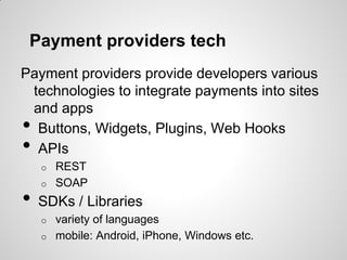 Payment api basics | PDF