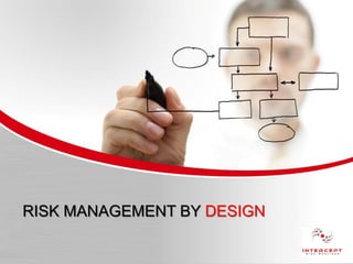RISK MANAGEMENT BY DESIGN
 