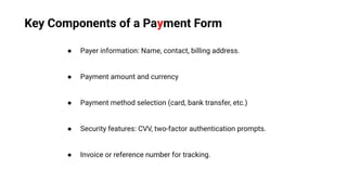 Payment Forms Explained: Types, Uses & How to Create One | PDF