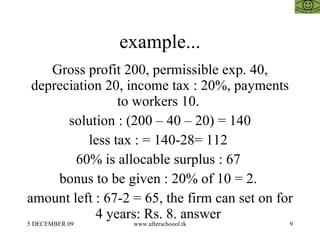 Payment Of Bonus Act 1965 | ODP