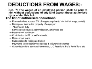 Operatives Wages Register PAYMENT OF WAGES 1936 - insustrial law.pptx